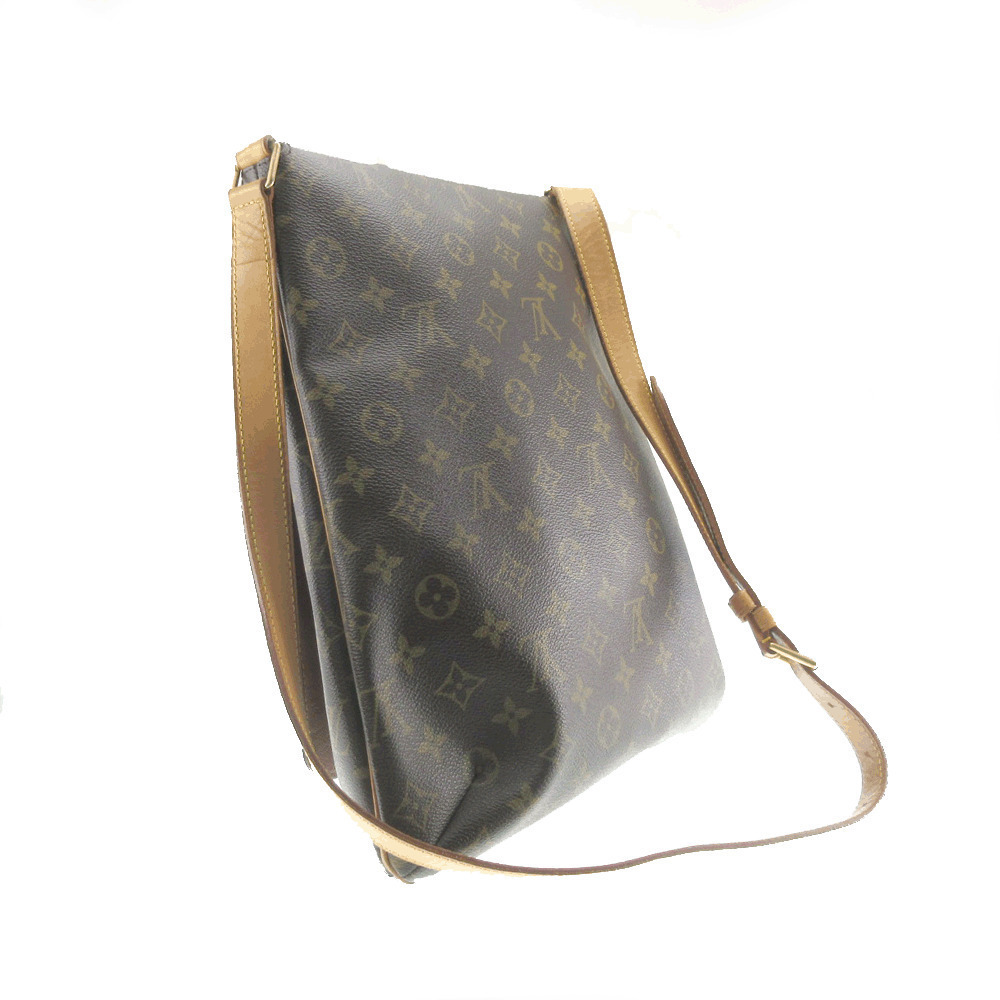 Louis Vuitton Shoulder Musette Brown Canvas Monogram Bag